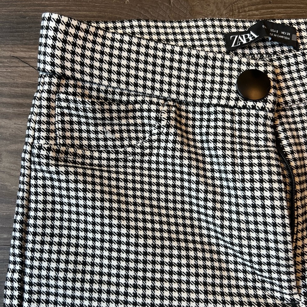 Black & White Buffalo Pants